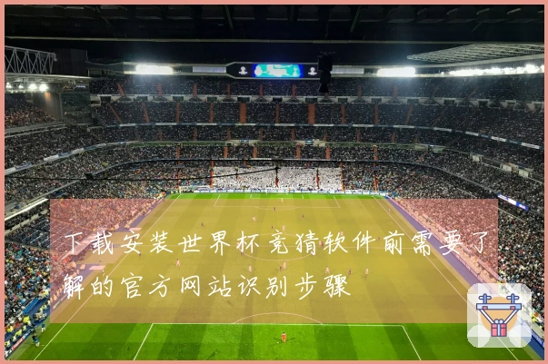 下载安装世界杯竞猜软件前需要了解的官方网站识别步骤
