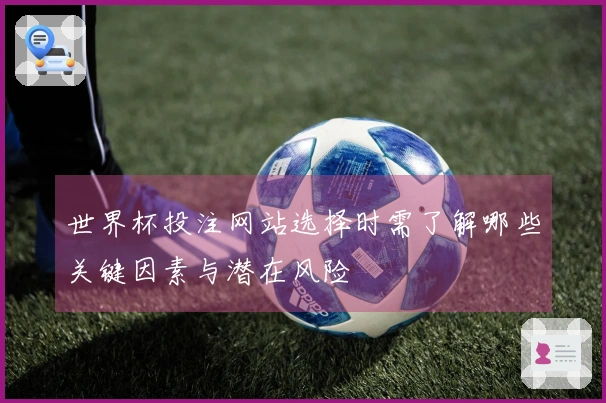 世界杯投注网站选择时需了解哪些关键因素与潜在风险